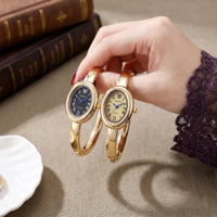 Ensemble de 3 montres à quartz pour femmes, bijoux, bracelet plaqué or, cadeau pour nouveau-né, collier et bracelet pour demoiselle d'honneur, personnalisé