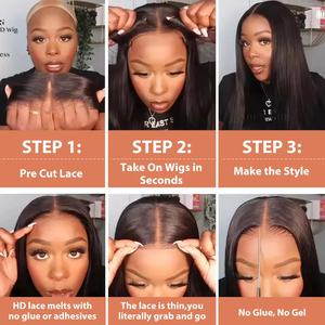 Fournisseur de perruques en <span class=keywords><strong>cheveux</strong></span> vietnamiens bruts, couleur brun ombré, lisses, sans colle, dentelle transparente HD, perruques frontales en dentelle, <span class=keywords><strong>cheveux</strong></span> humains pour femmes noires - Product Image 6