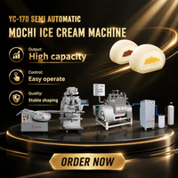 Machine à Mochi Automatique YC-170 en Acier Inoxydable 304 avec Source de Chaleur Électrique pour Barres de Biscuits Remplies Longues