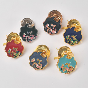 Poignée en U à tige de tirage en résine époxy, petit accessoire de quincaillerie pour emballage de boîtes à gâteaux de lune, boîtes à thé et tiroirs, à trou unique, durable - Product Image 2