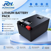 OEM ODM 24V 48V 72V 96V 50Ah 100Ah 200Ah LiFePO4 Batteriepack Anpassbare Spannung und Kapazität für Verschiedene EV-Anwendungen
