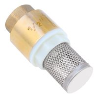 Brass Pipe Fittings 1/2" T Shape Female Strainer Filter Valve Connector For Water Oil Gas