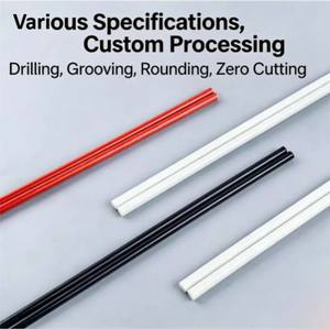 Tige en PRV pultrudé haute flexibilité, 6 mm, en fibre de verre, pour support d'arbres, artisanat DIY et piquets de jardin - Product Image 3