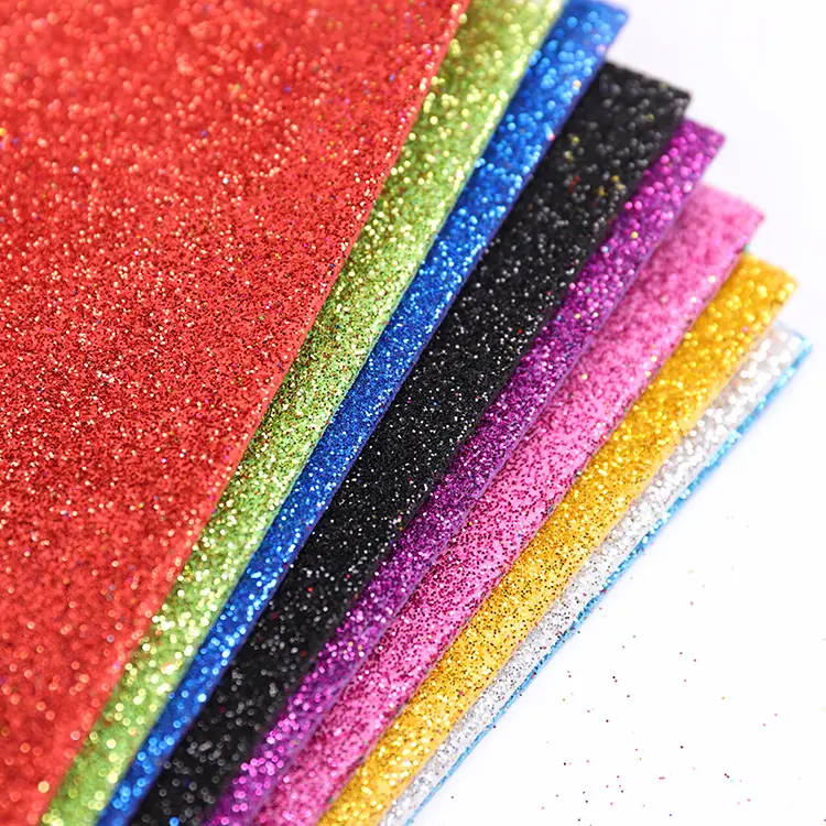 Fabrik preis Craft Foam Sheets Bunte Glitter EVA A4 Size Foam Sheets für das Handwerk