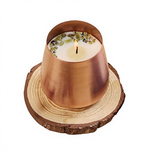 copper <b>candle</b> holder <b>candle</b> holder Metal <b>Candle</b> Holders Elegant Stainless Steel Square Pillar Stand for Home Decor for Easter - Product Image 1