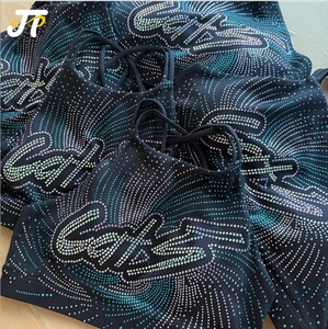 Wholesale Iron-On Rhinestone DTF <strong>Heat</strong> <strong>Transfer</strong> - Philadelphia Eagles Cruise Ship for T-shirts 6 Color Hotfix Automatic Machine - Product Image 1