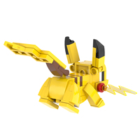 Kits de Ladrillos MOC de Creatividad de Películas de Anime, Contenedor de Ladrillos DIY, Juguetes de Bloques de Construcción para Niños MOC1781
