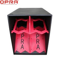 Subwoofer Pasivo OPRA M3 de 1200W AES con Bocina, 35-120Hz, Altavoz de Bajos Profesional para Sistemas de Sonido de Conciertos, DJ y Escenarios