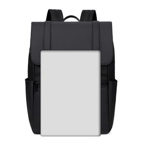 Unisex Large-Capacity <b>Business</b> Laptop <b>Backpack</b> Polyester Lining Zipper Waterproof Oxford Fabric Air Cushion Belt-Fashion Design - Product Image 2
