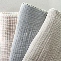 QDTEX nouvelle venue douce 100% bébé mousseline couvertures lit refroidissement bébé coton gaze couvertures jeter pour les nouveau-nés