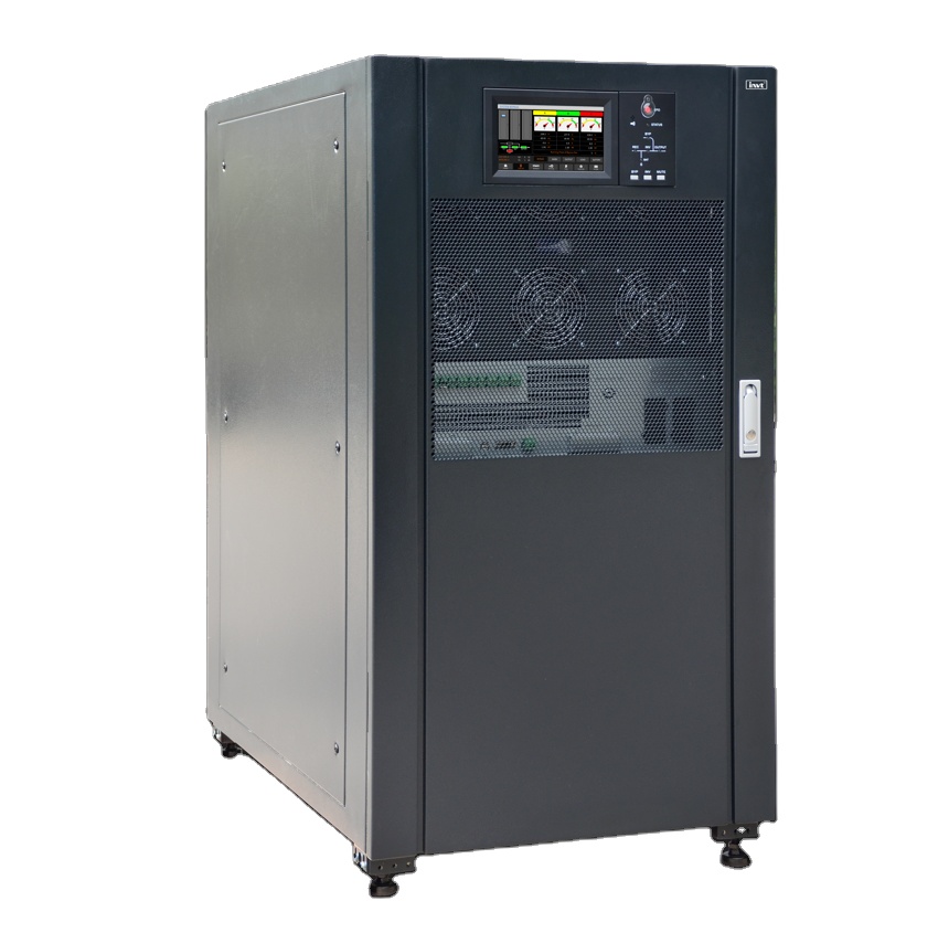80KVA модульный с ЖК-дисплеем, сделано в Китае, источник бесперебойного питания (UPS) 3 фазы параллельного дублирования источник бесперебойного питания