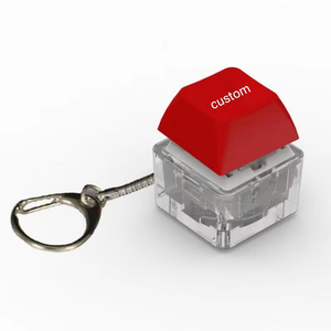Custom Logo New Design Keyboard Keychain Keycap Key Chain <strong>Switch</strong> Keychain Keyboard <strong>Button</strong> - Product Image 4