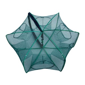 <span class=keywords><strong>Maille</strong></span> pour filet de pêche/matériel/Cage pliant attrape-écrevisses coulée/réseau de poissons crabe/écrevisses/crevettes/éperlan/anguilles pièges pêche - Product Image 3