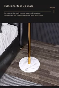 Porte-manteau sur pied en marbre en forme d'arbre, élégant, simple et autonome, idéal pour les chambres à coucher - Product Image 5