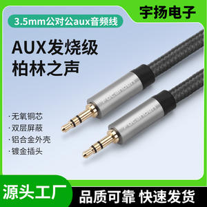 Focanden Aux Audio <b>Cable</b> 3.5mm Male To Male Braided Nylon For Speakers And Mobile Devices - Product Image 5