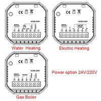Termostato Inteligente Wi-Fi para Habitaciones, Control por Aplicación para Android e iPhone, 230v, para Hoteles, Apartamentos, Almacenes, para Calefacción por Suelo Radiante