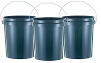Seau en plastique de style chinois personnalisable avec logo XINQIANG, grande capacité de 18 L, résistant à la corrosion, pour la peinture agricole