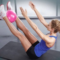 Dropshipping Shopify Agent d'exécution 2025 Femmes PVC Mat Pilates Mini Yoga Ball Fitness Hip Ball