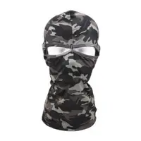 Açık spor rüzgar geçirmez taktik Camo şapka askeri sürme tam yüz kayak tozluk Balaclava maskesi