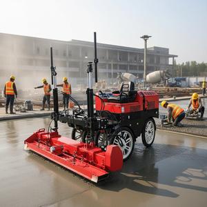 Machine de nivellement et de pavage laser pour béton, à conduire, prix usine - Product Image 3