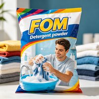 Fabrication en gros de poudre à lessiver, poudre de détergent à lessive