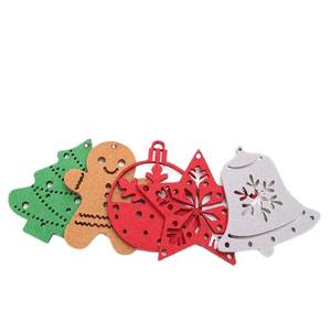 Pendentif en feutre de décorations de Noël directes d'usine pour un décor de réveillon du Nouvel An - Product Image 1