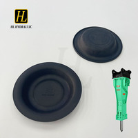 Diaphragme en caoutchouc pour brise-roche hydraulique BRP40, kit de réparation d'accumulateur de marteau d'excavatrice, qualité usine
