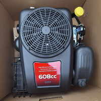 Moteur à essence Loncin LC1P96F 4 temps monocylindre à arbre vertical 608cc 11,5 kW pour machines