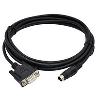 Câble de programmation PLC Emerson série EC adapté aux modèles EC10, EC20, EC10A, adaptateur PC RS232, conducteur en cuivre, isolation en PVC, SL-B2053RASL1