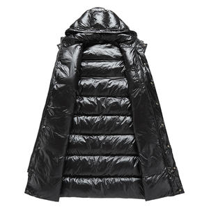 Veste d'hiver imperméable 2026, doudoune chaude, veste décontractée de sport de plein air, coupe-vent, doublée de polaire, à capuche - Product Image 2