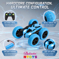 Voiture télécommandée Belinda RC pour enfants, jouet de cascade, double face, 2.4G, radiocommandée, Crawler RC, voiture de drift, cadeaux, voitures RC