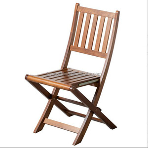 Solid Wood Garden <strong>Folding</strong> <strong>Chair</strong> Natural - Product Image 1