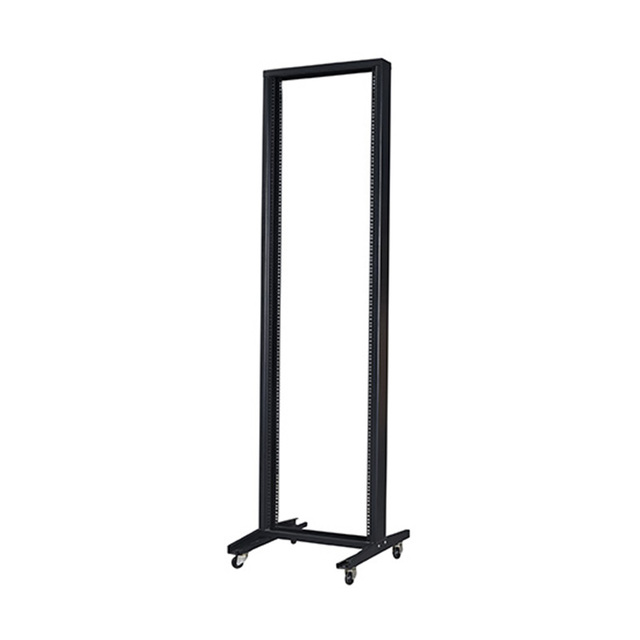 Good quality open rack 19 inch open rack with wheels 42U height network rack