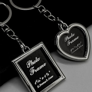 Custom Diy <b>Mini</b> Metal Crafts Photo Key Chain Wholesale <b>Mini</b> Digital Photo Frame Key Chain Metal Photo Frame Keychain <b>Keyring</b> - Product Image 5