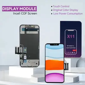 شاشات Incell LCD لهواتف المحمول للبيع بالجملة بسعر المصنع لهواتف iPhone X XS XR 11 12 13 Pro Max 14 Plus شاشة LCD