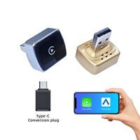 Adaptor Wireless Carplay untuk Apple iPhone 2 in 1 Android Auto Dongle Plug and Play USB Type C Aksesoris Car Play