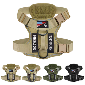 Arnés de chaleco reflectante táctico de nuevo estilo para perros de raza grande - Product Image 2