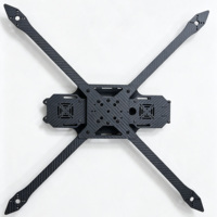 Châssis de drone FPV Cinelifter à charge lourde Zhanshen 13 pouces, empattement 593 mm, en fibre de carbone 3K T300, bras de 8 mm, prêt pour la numérisation HD