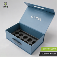 Boîtes rigides imprimées de logo personnalisé en gros fermeture magnétique recyclable forme personnalisée emballage cadeau imprimé quatre couleurs