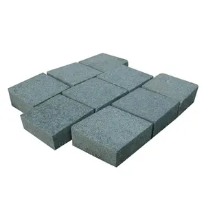 Padang Dark G654 grigio granito all'aperto piastrelle per il vialetto di pietra per pavimentazione