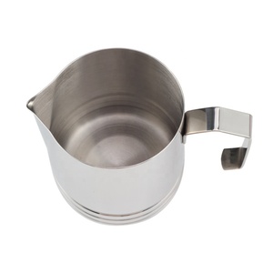 Jarra de Leche para Café Latte de Acero Inoxidable con Recubrimiento Personalizado de Fábrica, 350 ml, 600 ml, Jarra para Leche - Product Image 6