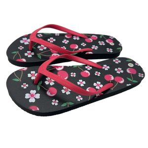 Sandalias planas <span class=keywords><strong>hawaianas</strong></span> personalizables de verano, zapatillas estampadas con logo para mujer, zapatos de playa, zapatillas de PE, <span class=keywords><strong>chanclas</strong></span> - Product Image 2