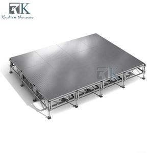 Fuerte plataforma de carga de seguridad con barandillas de aluminio etapa estable - Product Image 6