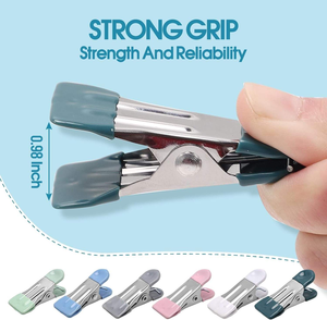 Organisateur de vêtements en métal robuste, séchoir <span class=keywords><strong>à</strong></span> <span class=keywords><strong>linge</strong></span>, cintre <span class=keywords><strong>à</strong></span> <span class=keywords><strong>linge</strong></span> simple brillant, pinces <span class=keywords><strong>à</strong></span> <span class=keywords><strong>linge</strong></span> pour chaussettes, pinces <span class=keywords><strong>à</strong></span> papier pour sécher les <span class=keywords><strong>photos</strong></span> - Product Image 3