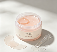 Masque pour les yeux en coton PDRN à étiquette privée, 60 pièces, acide hyaluronique, hydratant, apaisant pour tous les types de peau