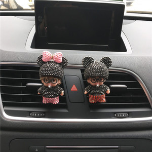 Sang trọng <span class=keywords><strong>Mickey</strong></span> hình dạng xe làm mát không khí & hương liệu tinh thể vật liệu với Vent Clip trang trí Vent Clip cho xe - Product Image 2