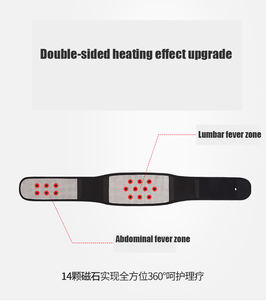 Penyangga Pinggang Turmalin Berkualitas Tinggi dengan Pemanasan Sendiri untuk Terapi Fisik yang Fleksibel, Perlindungan Musim Panas dan Semi - Product Image 4