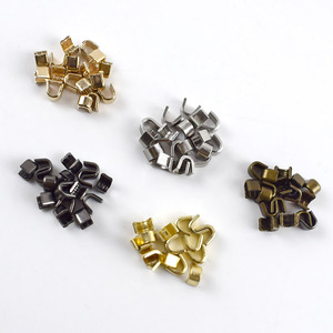 Deepeel ZA212 3 #&lt;span class=keywords&gt;&lt;strong&gt;5&lt;/strong&gt;&lt;/span&gt; #8 #10 # Reiß verschluss Reparatur zubehör Reiß verschluss Slip Front Code Messing U Style Reiß verschluss Stopper - Product Image 6