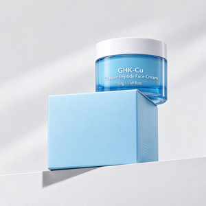 Crème pour le visage au peptide de cuivre GHK-Cu, tripeptide de cuivre-1, soin de la barrière cutanée, crème hydratante pour le visage - Product Image 2