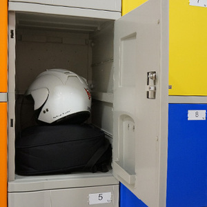 Toppla tủ nhựa lưu trữ tủ khóa với bàn phím Mũ bảo hiểm/thực phẩm lưu trữ nhiều hình dạng tủ khóa cho phòng tập thể dục - Product Image 2